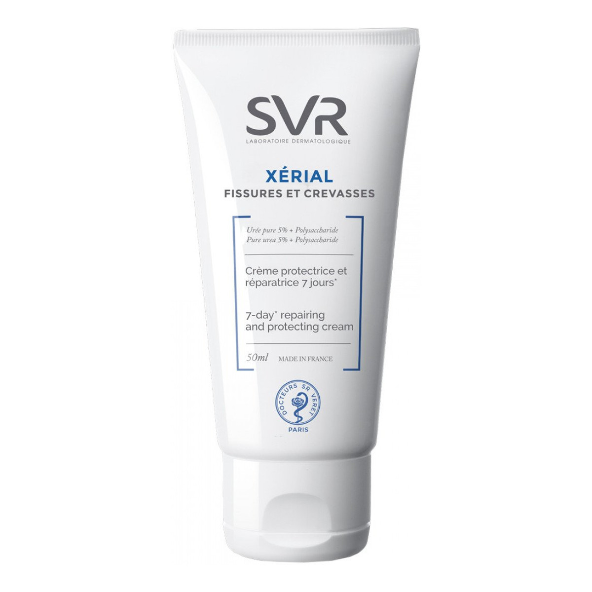 SVR Xérial Fissures & Crevasses 7-Day Repairing And Protecting Cream Odżywczy Krem Do Skóry Popękanej 50ml