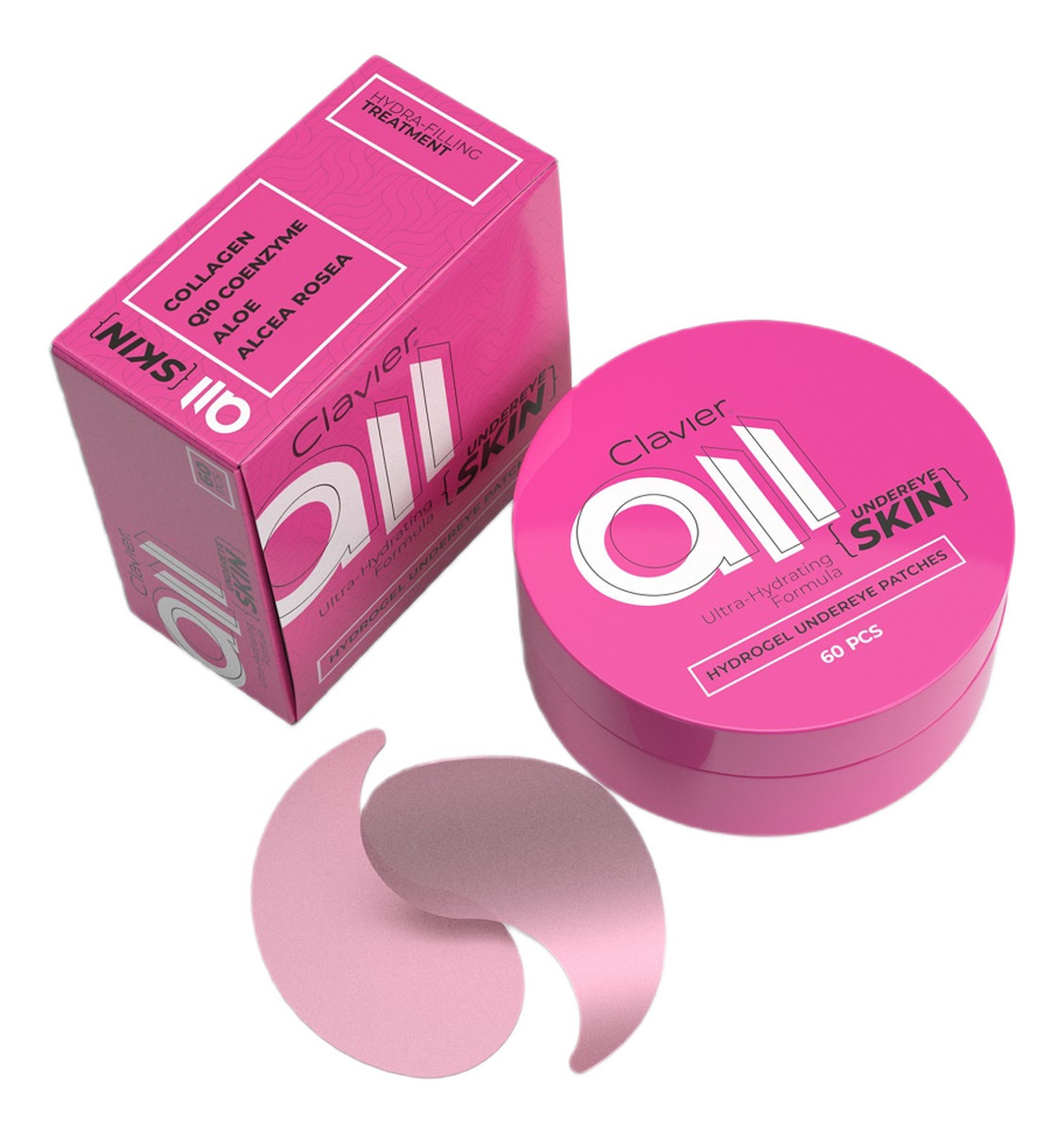 All Undereye Skin nawilżające żelowe płatki pod oczy 60szt.