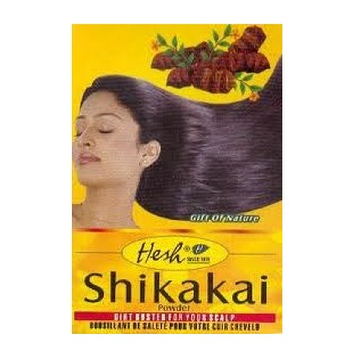 Hesh Shikakai Powder Szampon Puder do Włosów 100g