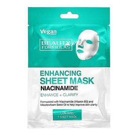Enhancing sheet mask wzmacniająca maska z niacynamidem w płacie 1szt.