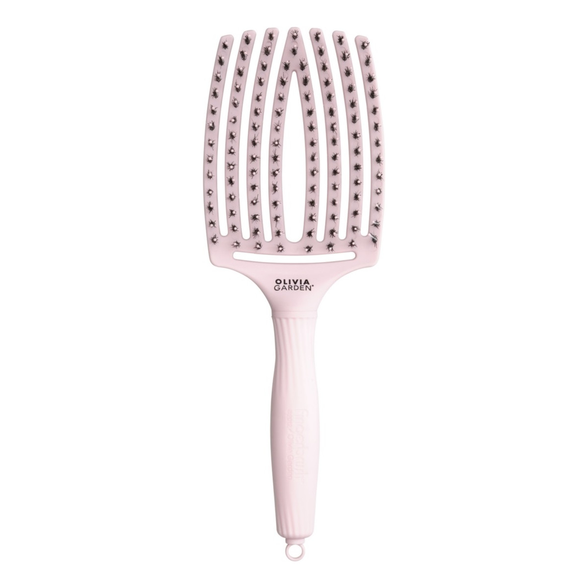 Olivia Garden Fingerbrush combo szczotka do włosów pastel pink large