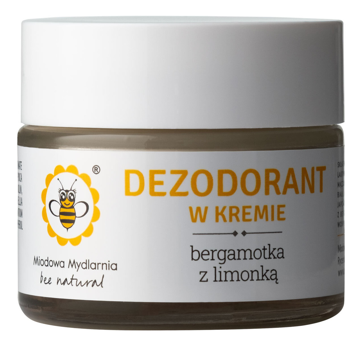 Dezodorant w kremie Bergamotka z Limonką