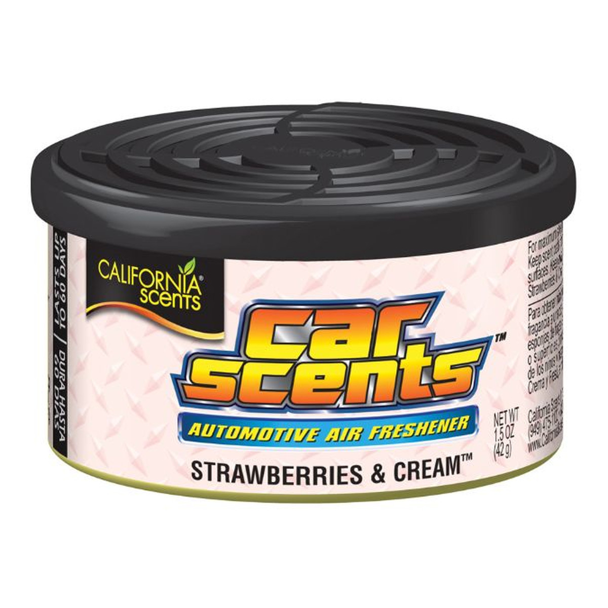 California Scents Car Scents zapach Strawberries & Cream 42g