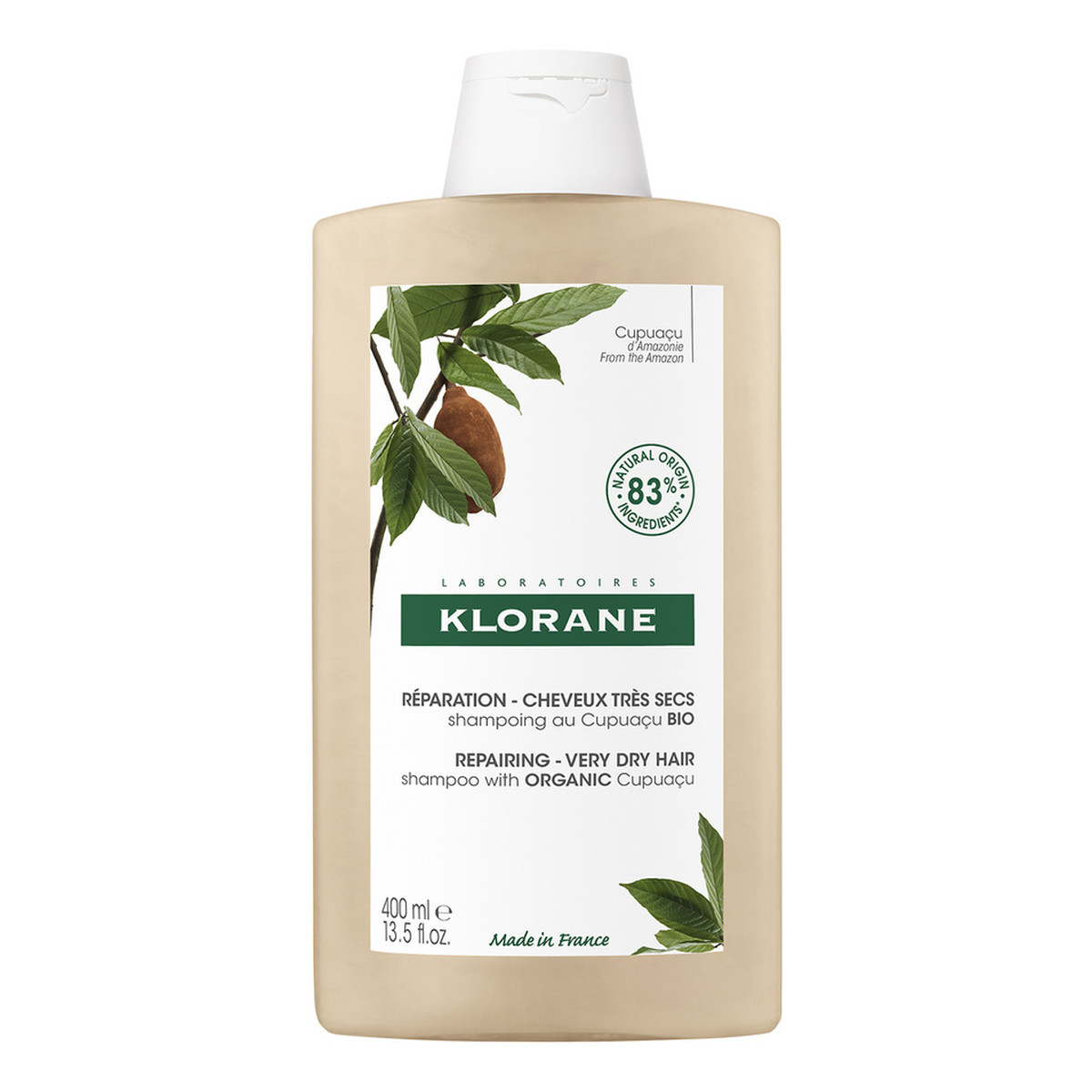 Klorane Repairing Shampoo Regenerujący szampon 400ml