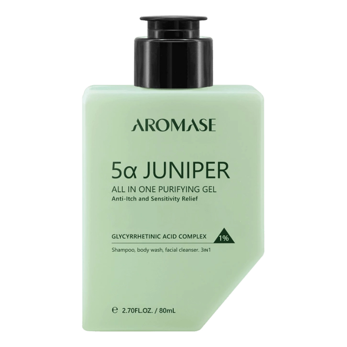 Aromase Żel do mycia twarzy ciała i włosów 80ml