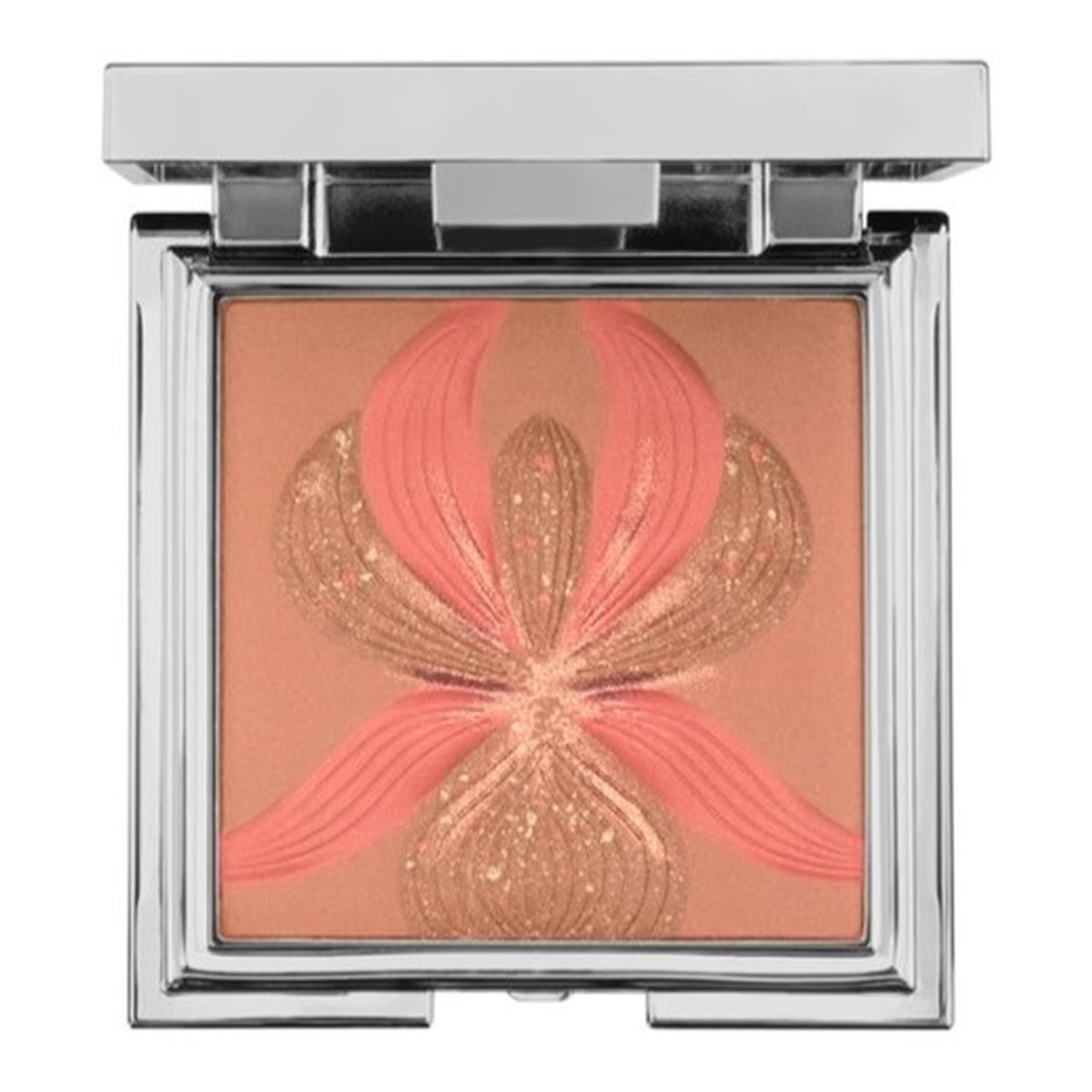 Sisley L'orchidee highlighter blush with white liliy rozświetlający róż do policzków corail 15g