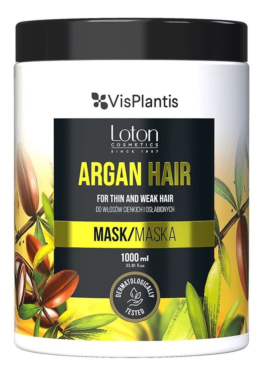 Maska do włosów cienkich i osłabionych - Argan Hair