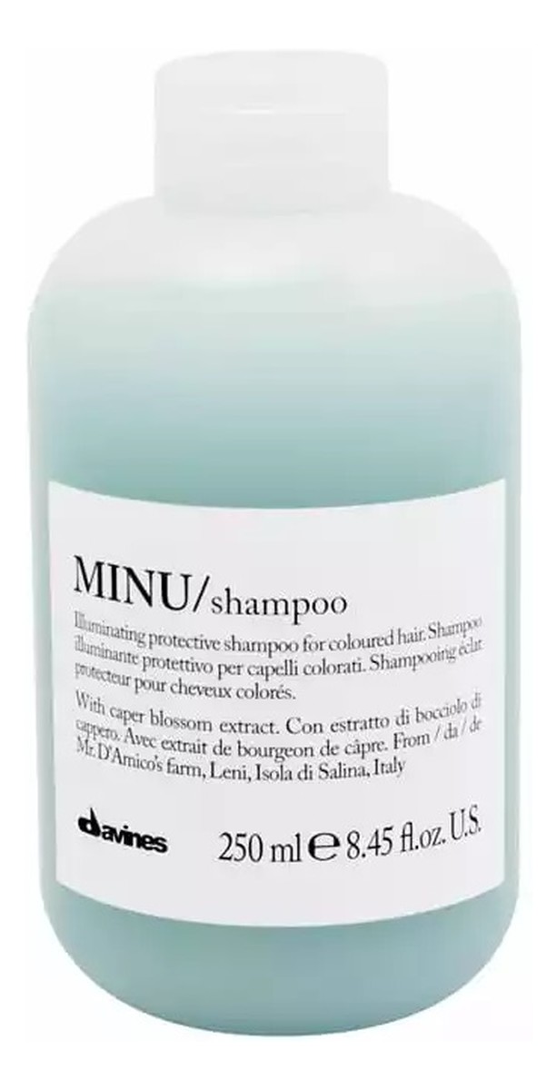 Essential haircare minu shampoo szampon ochronny do włosów farbowanych