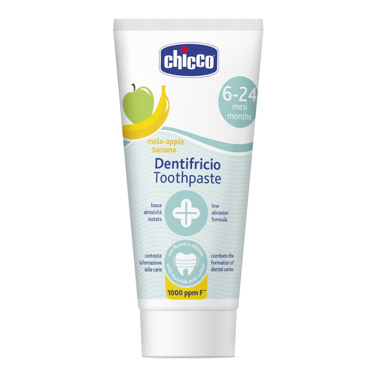 Chicco Pasta do zębów dla dzieci Apple & Banana 50ml