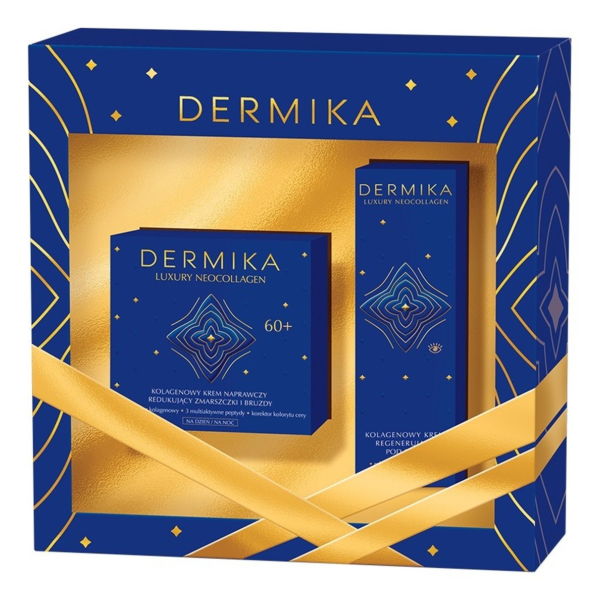 Dermika Luxury Neocollagen Zestaw prezentowy 60+ Krem na dzień i noc + Krem pod oczy