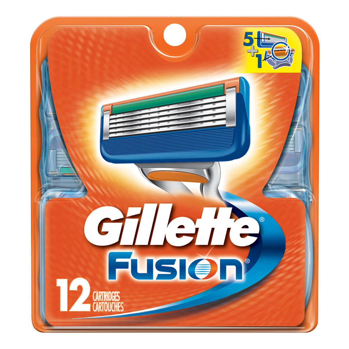 Gillette Fusion Wkłady Do Maszynki 12szt.