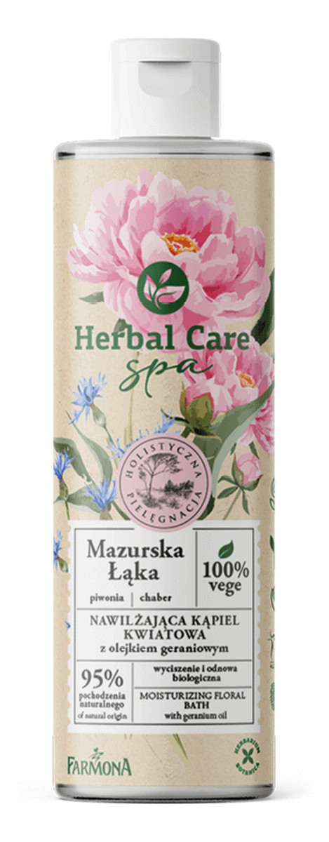 SPA Mazurska Łąka Nawilżająca kąpiel kwiatowa z olejkiem geraniowym