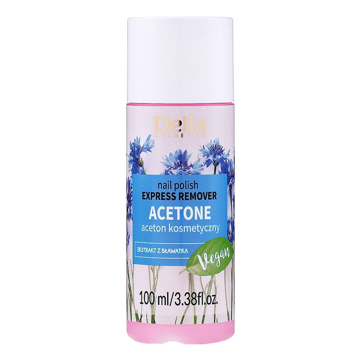 Delia Aceton kosmetyczny 100% ultra strong 100ml