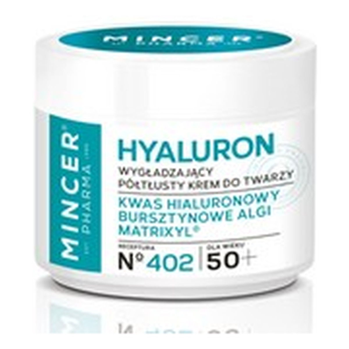 Mincer Pharma Hyaluron 50+ Wygładzający Krem Do Twarzy No402 50ml