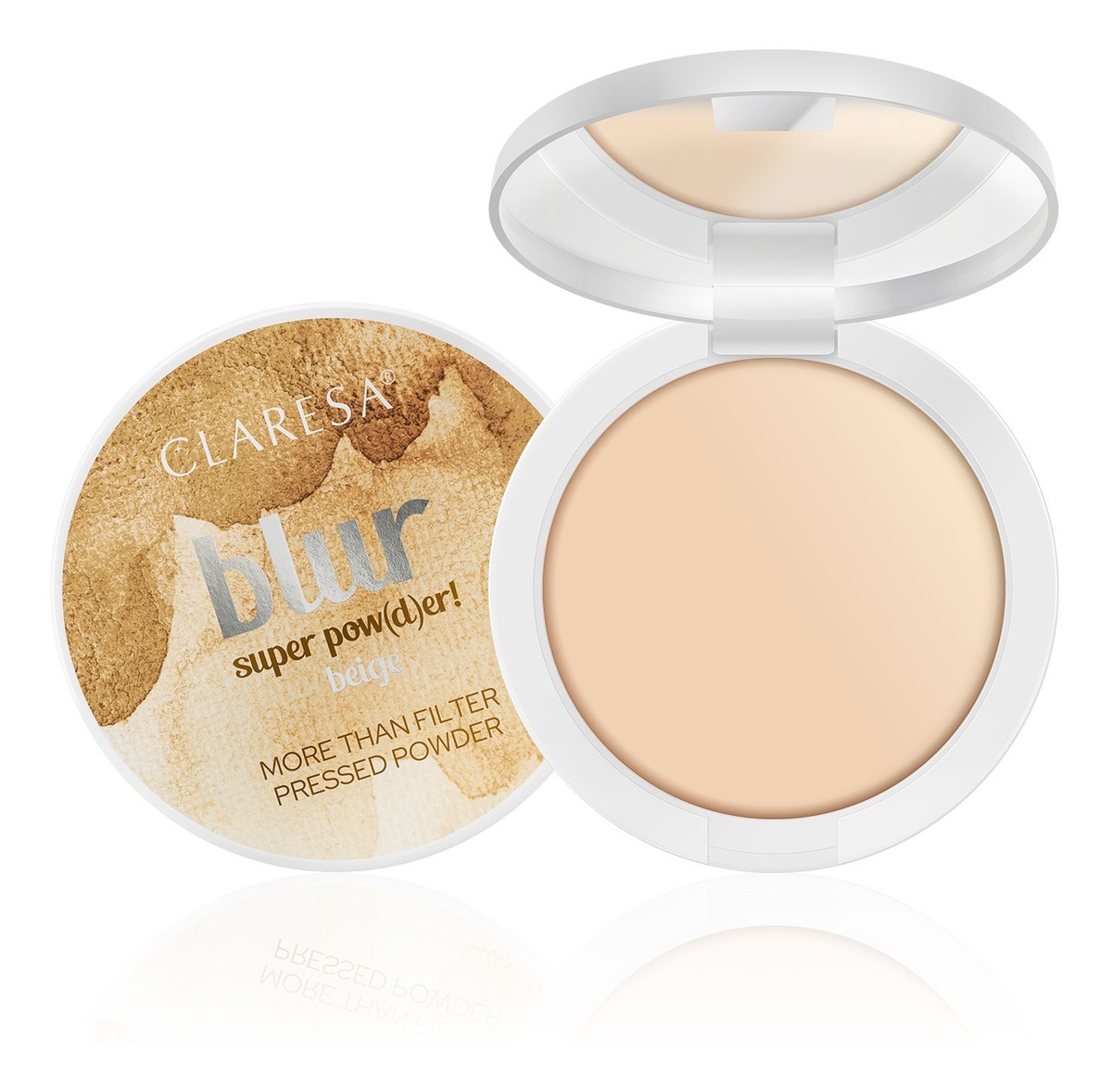 Puder prasowany Beige