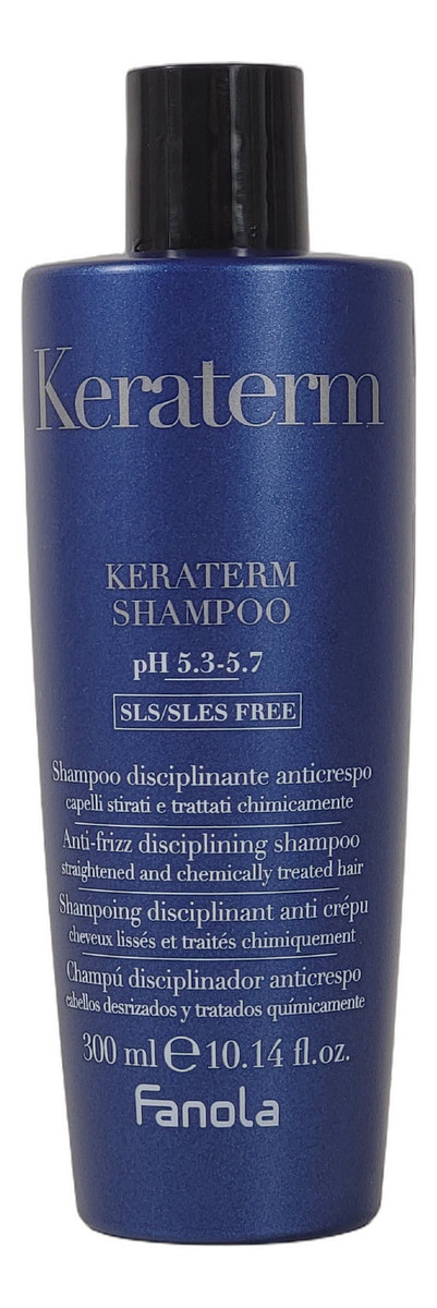 Szampon do włosów prostowanych