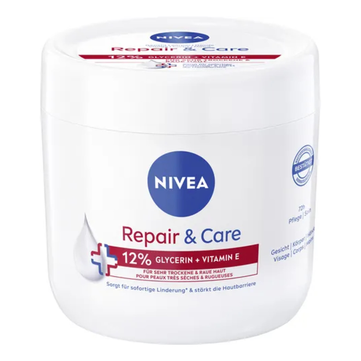 Nivea Repair & Care Krem nawilżająco-regenerujący 400ml