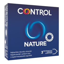 Nature ergonomiczne prezerwatywy z naturalnego lateksu 3szt.