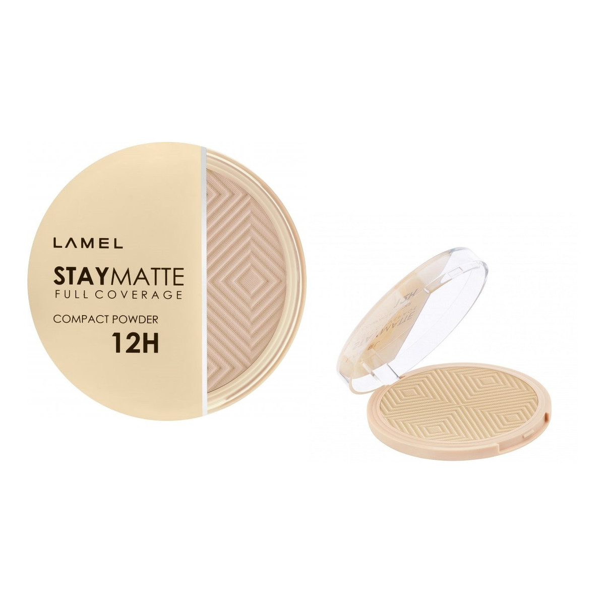 Lamel Basic Puder kompaktowy Stay Matte 12H 12g