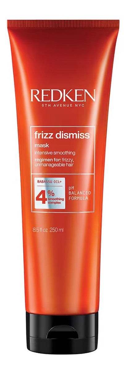 Frizz dismiss mask wygładzająca maska przeciwdziałająca puszeniu się włosów