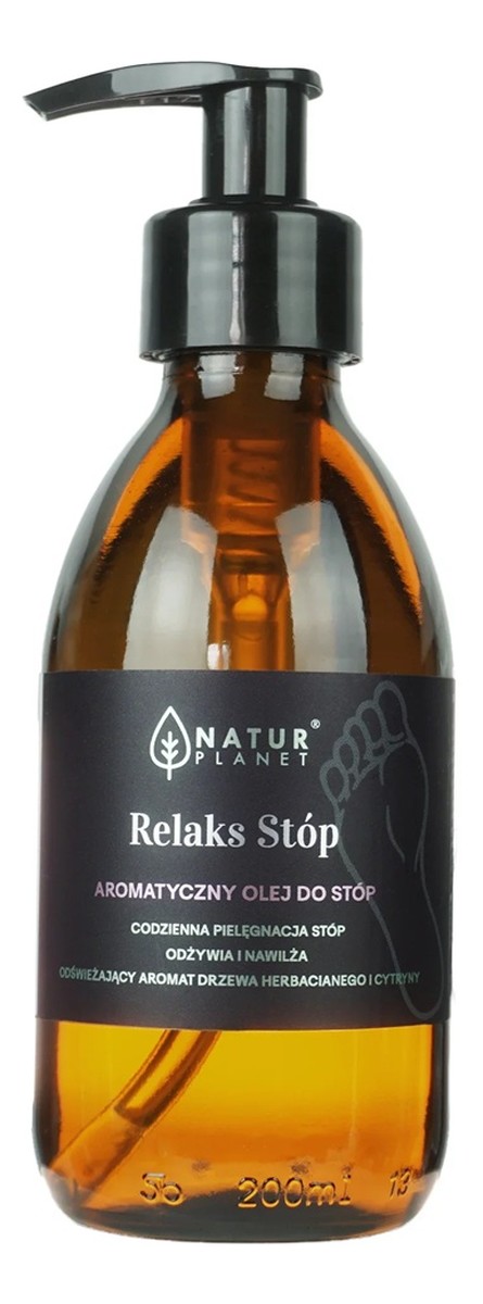 Aromatyczny olej do masażu Relaks Stóp
