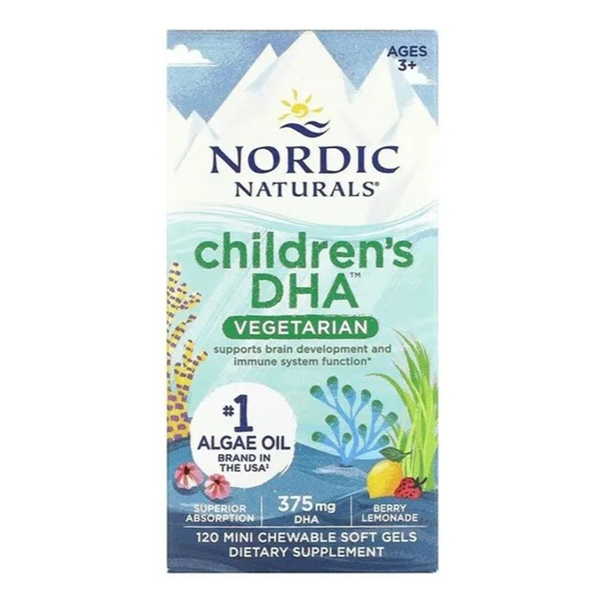 Nordic Naturals Children's DHA suplement diety dla dzieci 120 Żelków