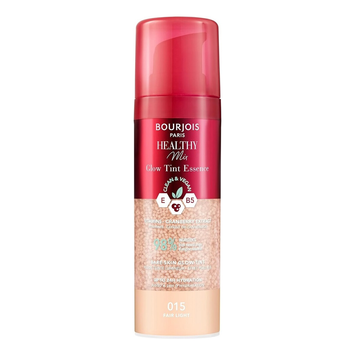 Bourjois Healthy mix glow tint essence nawilżająca esencja wyrównująca koloryt 015 fair light 30ml
