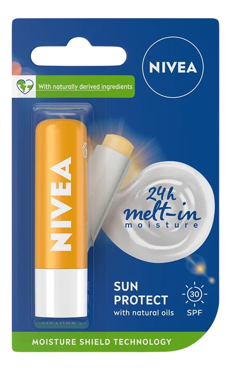 Pielęgnująca pomadka do ust SPF30