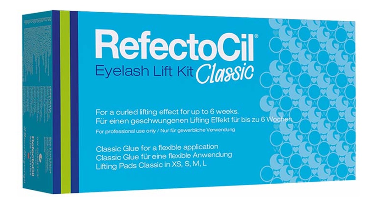 Eyelash Lift Kit trwała na brwi i 3,5ml + neutralizator + klej stylizacji brwi i + lifter + pędzelki + naczynia aplikacji + 2X Podkładki Do Liftingu Rzęs Classic Xs, S, M, L