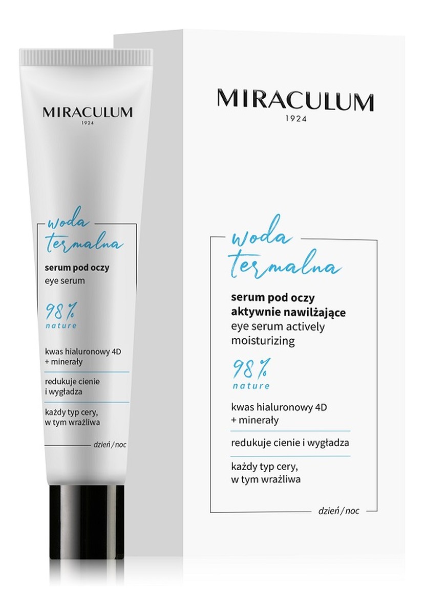 Woda termalna serum pod oczy aktywnie nawilżające