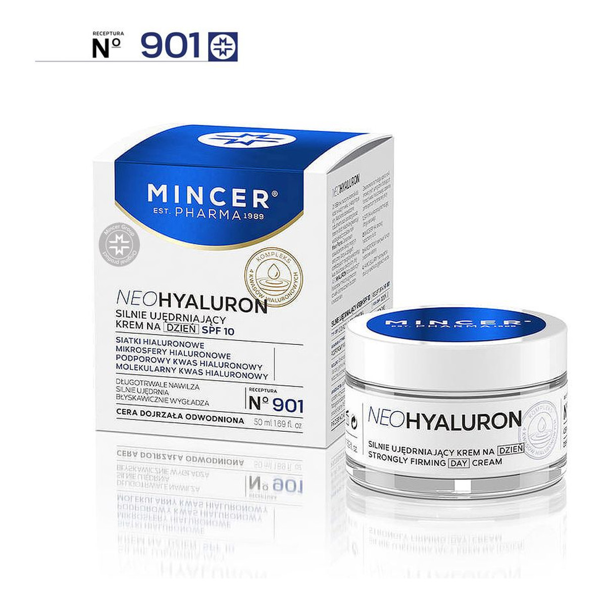 Mincer Pharma Neo Hyaluron krem na dzień do twarzy No901 50ml