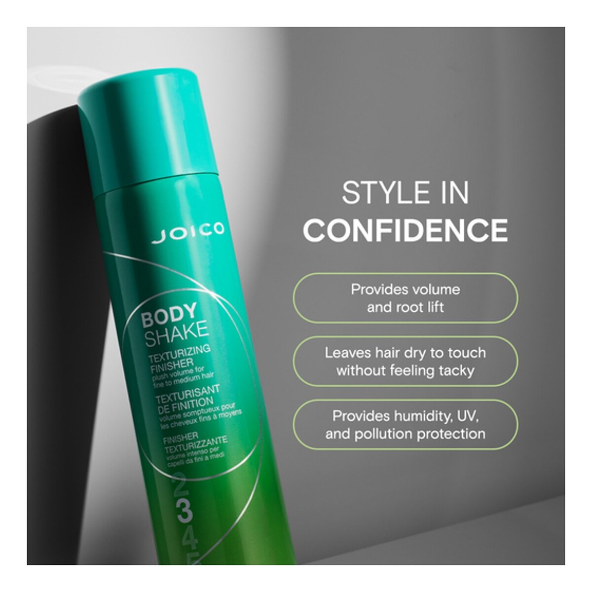 Joico Body Shake Texturizing Finisher Spray Teksturyzujący Nadający Objętość 250ml