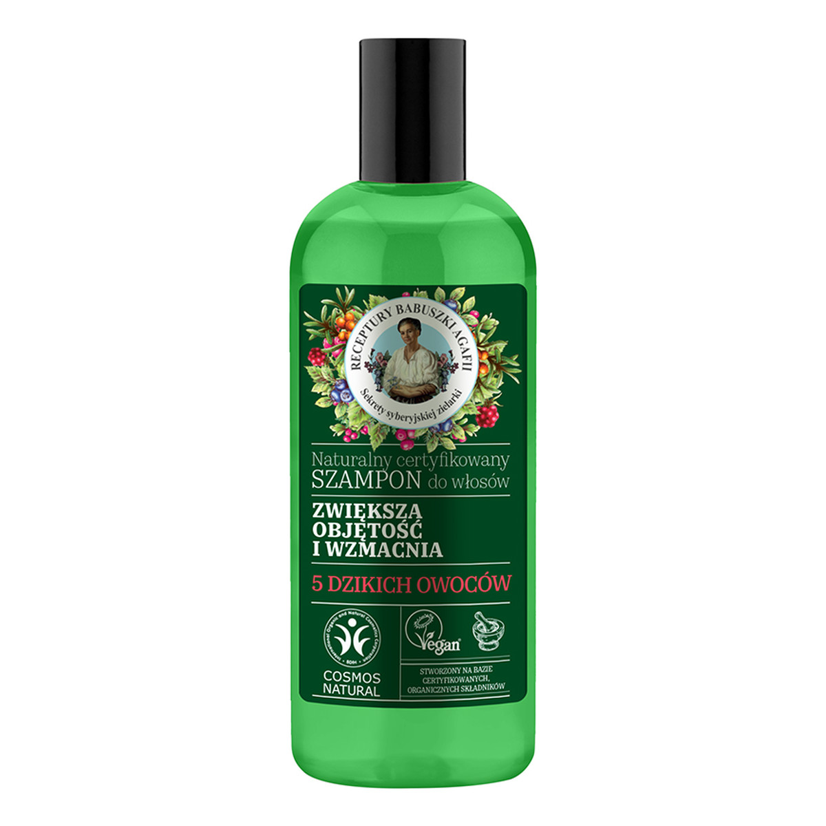 Bania Agafii Naturalny wzmacniający szampon do włosów zwiększający objętość 260ml