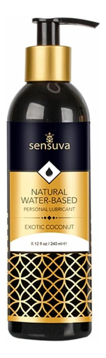 Natural water based personal lubricant nawilżający lubrykant exotic coconut