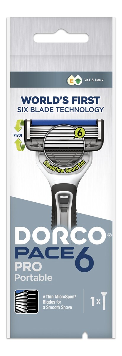 Dorco maszynka jednorazowa pace 6 pro 1 szt-6 ostrzy