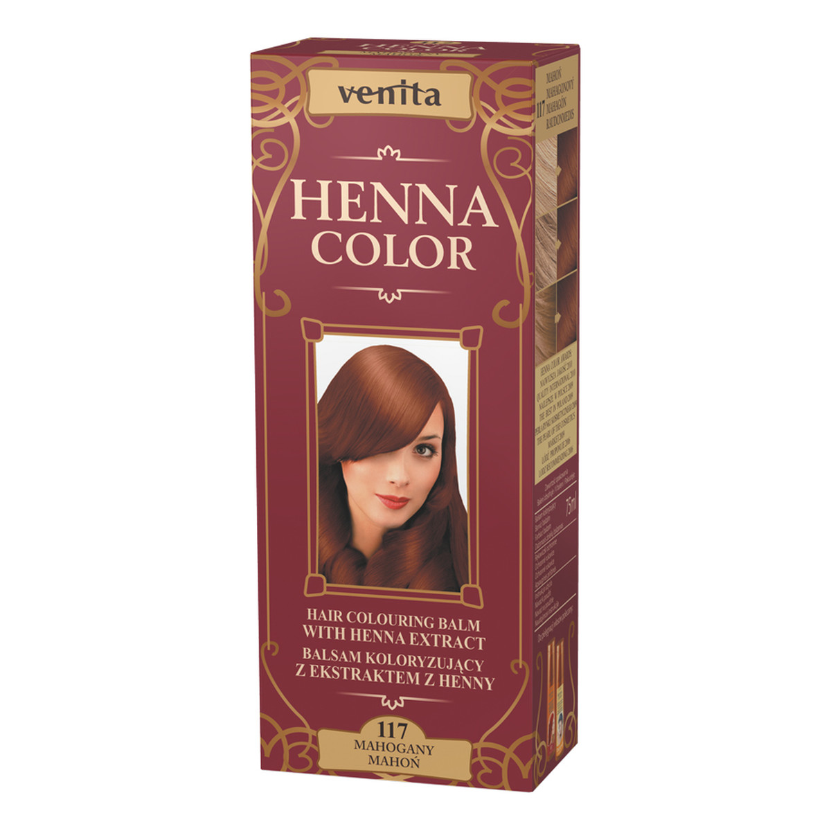Venita HENNA COLOR Balsam koloryzujący z ekstraktem z henny TUBA 75ml