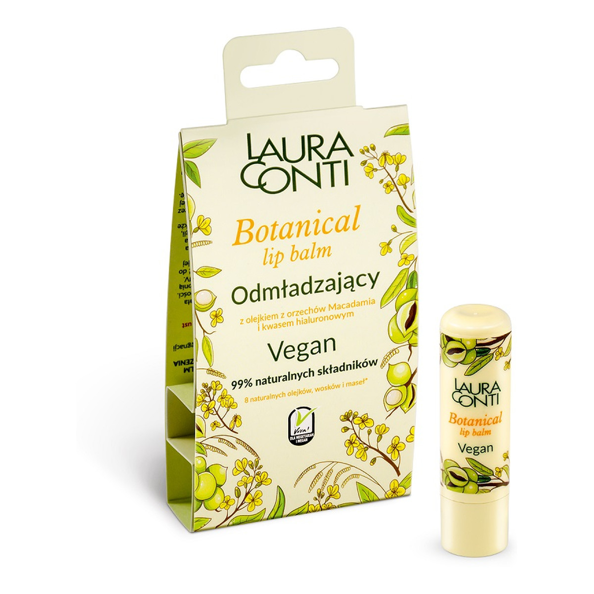 Laura Conti Botanical odmładzający Balsam do ust 4,8 g 4.8g