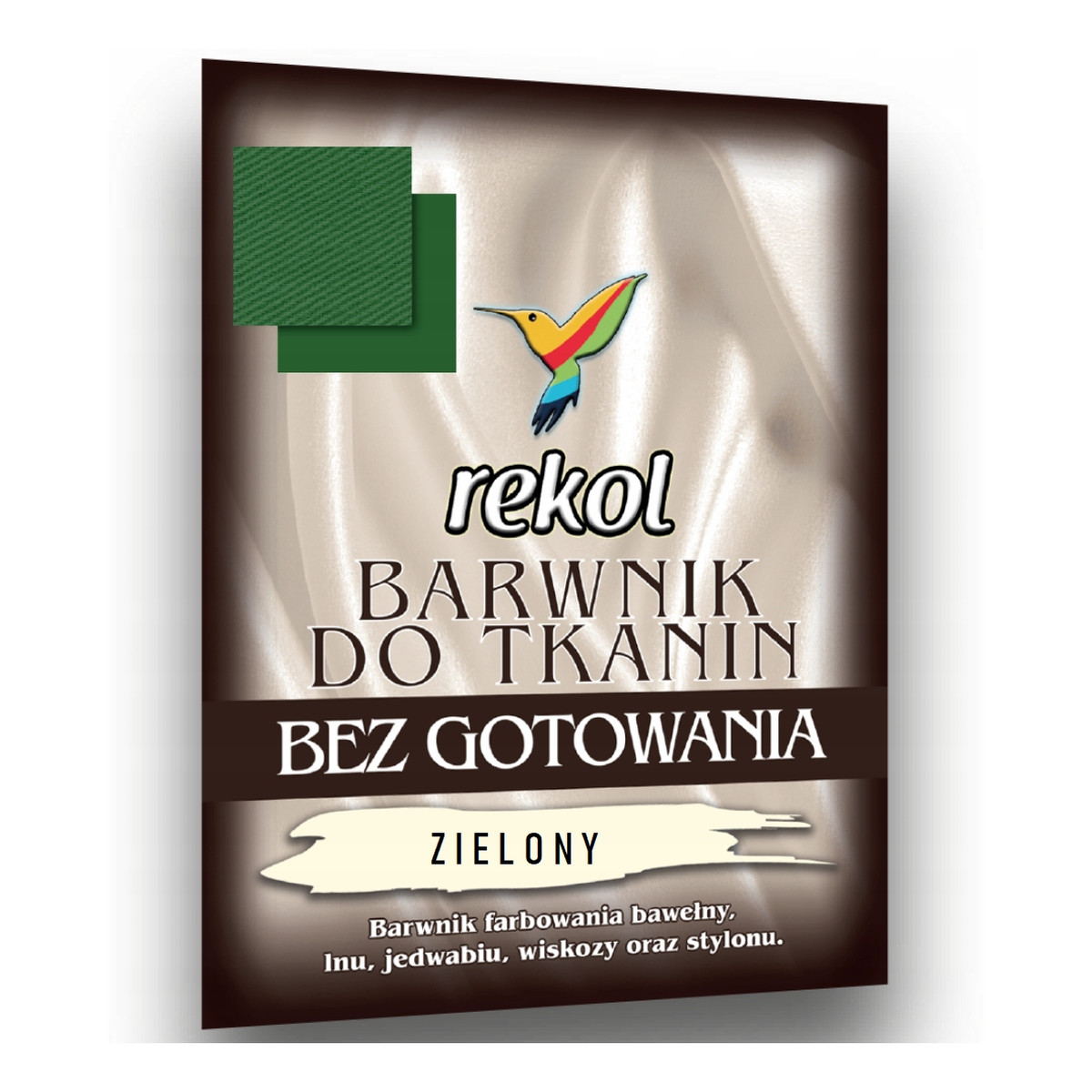 Lazur REKOL BARWNIK DO TKANIN ZIELONY 15g