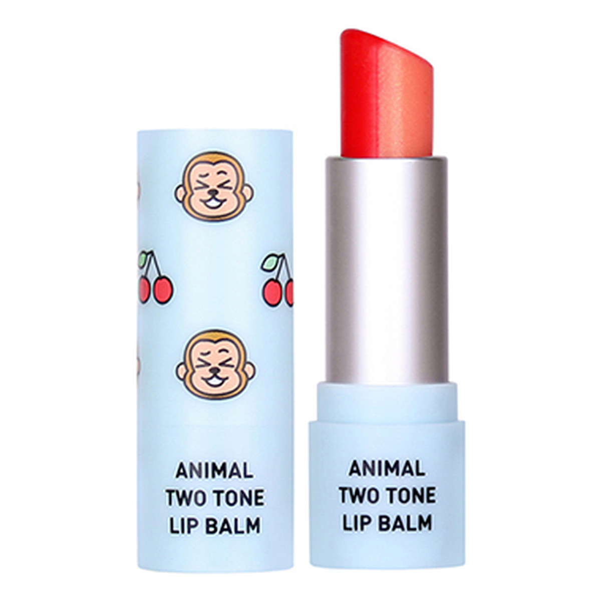 Skin79 Animal Two-Tone Lip Balm Balsam do ust w sztyfcie cherry monkey 3,8 g