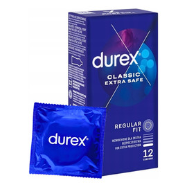 Classic extra safe prezerwatywy wzmocnione dla ekstra bezpieczeństwa 12szt