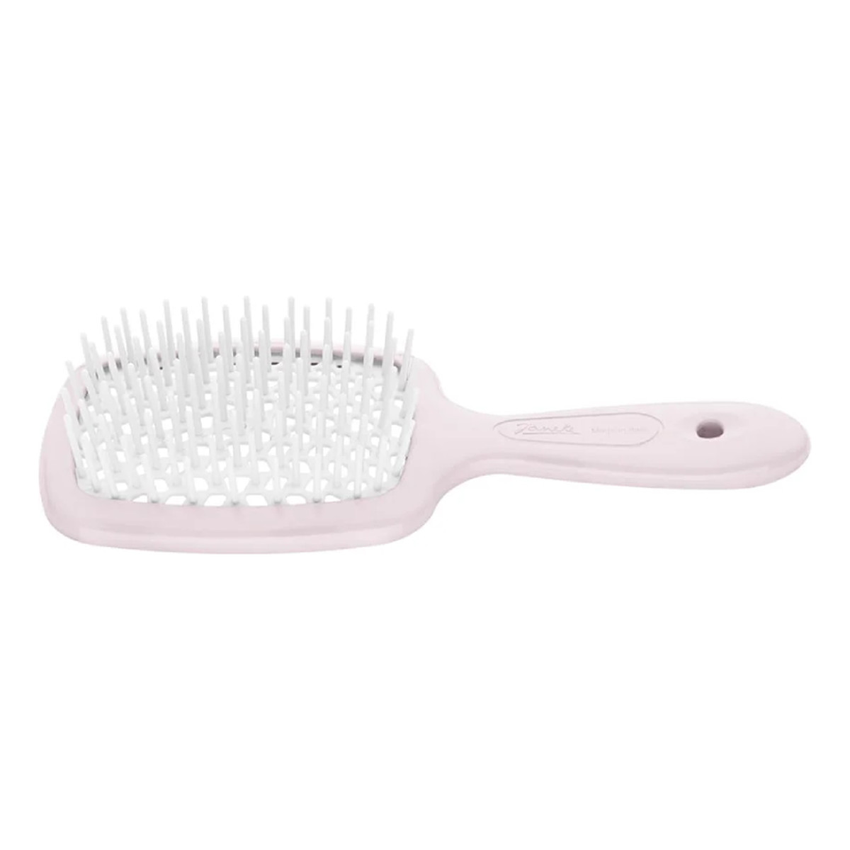 Janeke Small Superbrush mała szczotka do rozczesywania włosów Pudrowy Róż