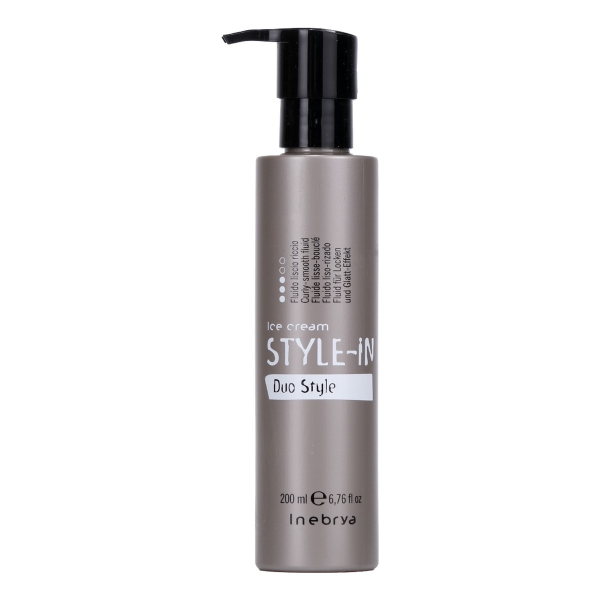 Inebrya Ice Cream Style-In Duo Style odżywczy fluid wygładzający do włosów kręconych 200ml