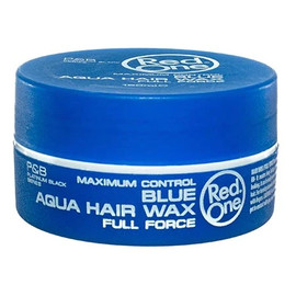 Aqua hair gel wax full force wosk do włosów blue