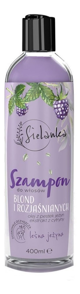 Szampon do włosów blond i rozjaśnionych - Leśna Jeżyna