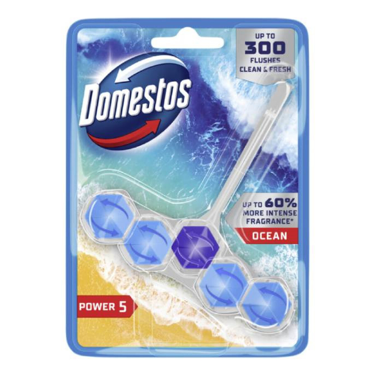 Domestos Power 5 Kostka WC Zawieszka Ocean 50g