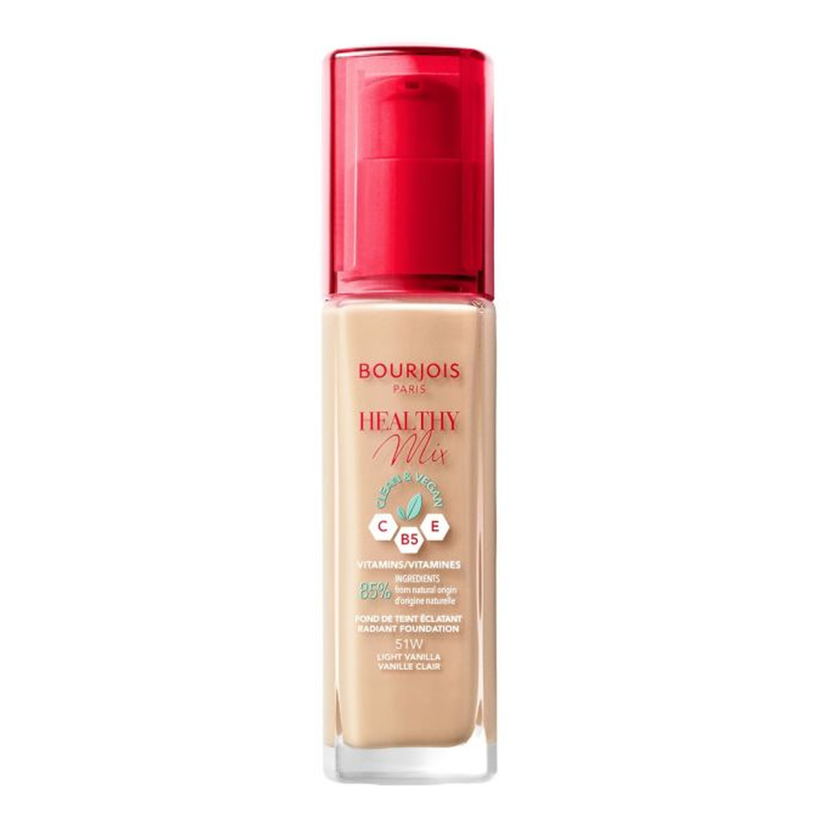 Bourjois Healthy Mix Clean&Vegan Podkład do twarzy 30ml