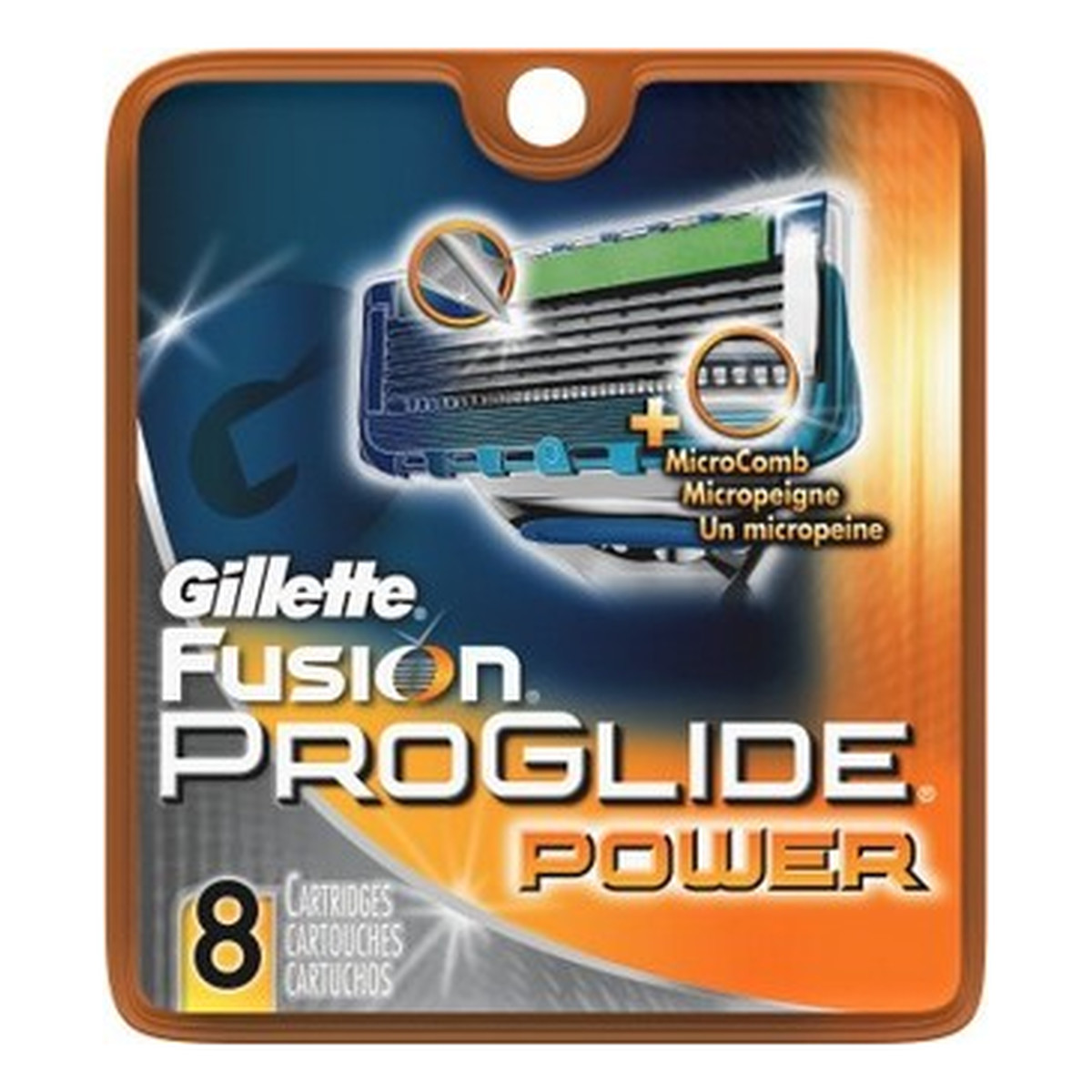 Gillette Fusion Proglide Power Wkłady Do Maszynki Do Golenia 8szt