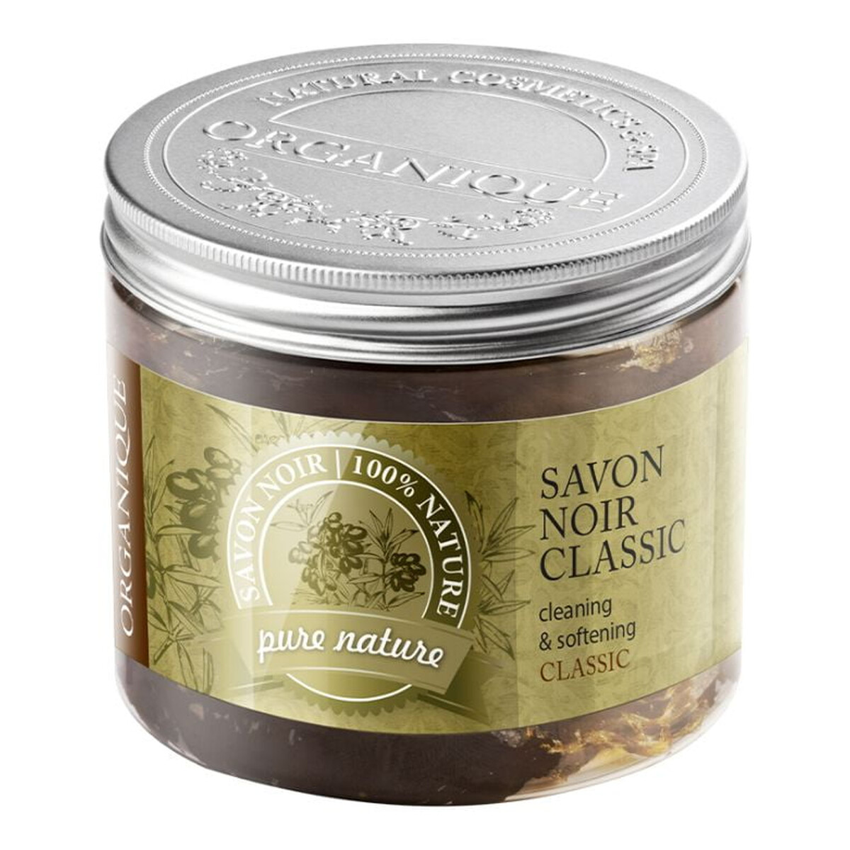 Organique Naturalne Czarne mydło Savon Noir 200ml