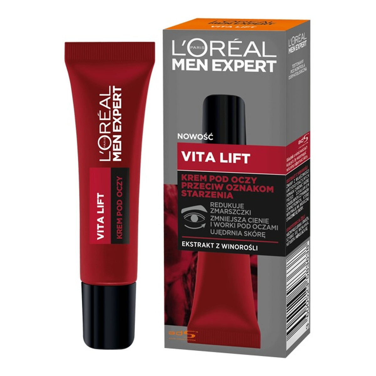 Loreal Men Expert Vita Lift przeciwzmarszczkowy krem pod oczy 15ml