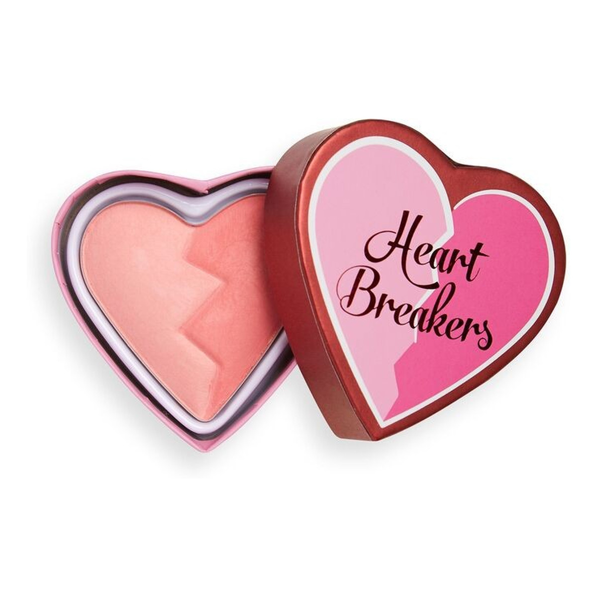 Makeup Revolution I Heart Revolution Matte Blush Róż matowy do twarzy Brave 10g